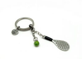 Key Ring, Tennis Racket