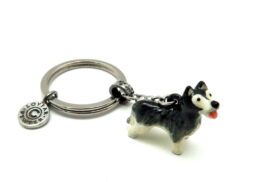 Key Ring, Siberian Husky