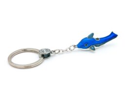 Whistle Key Ring, Whale