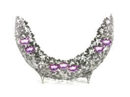 Object, Orchid-Moon Half Shaped (Size M)