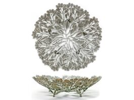 Platter, Frangipani Leaves (Size M)