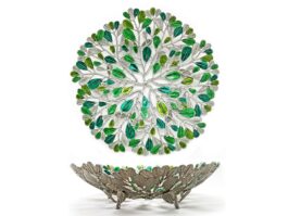 Platter, Frangipani Leaves (Size M)