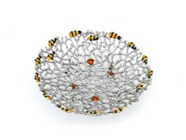 Platter, Marine Coral (Size S)