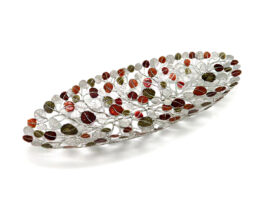 Tray, Round Leaves (Size M)