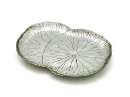 Tray, Lotus Leaves