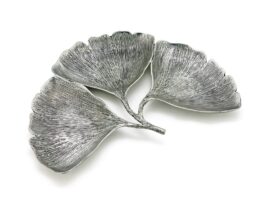 Tray, Triple Gingko Leaves