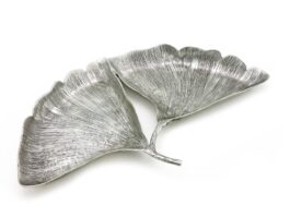 Tray, Twin Gingko Leaves