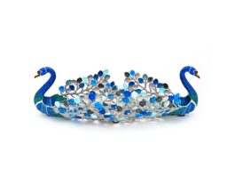 Tray, Couple Swan Botanical