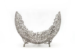 Object, Coral-Moon Half Shaped (Size S)